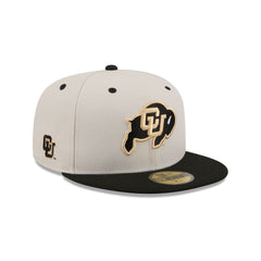 Colorado Buffaloes Collegiate Two-Tone Chrome 59FIFTY Fitted Hat