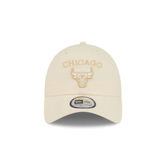 Chicago Bulls Team Logo Cream Casual Classic Adjustable Hat