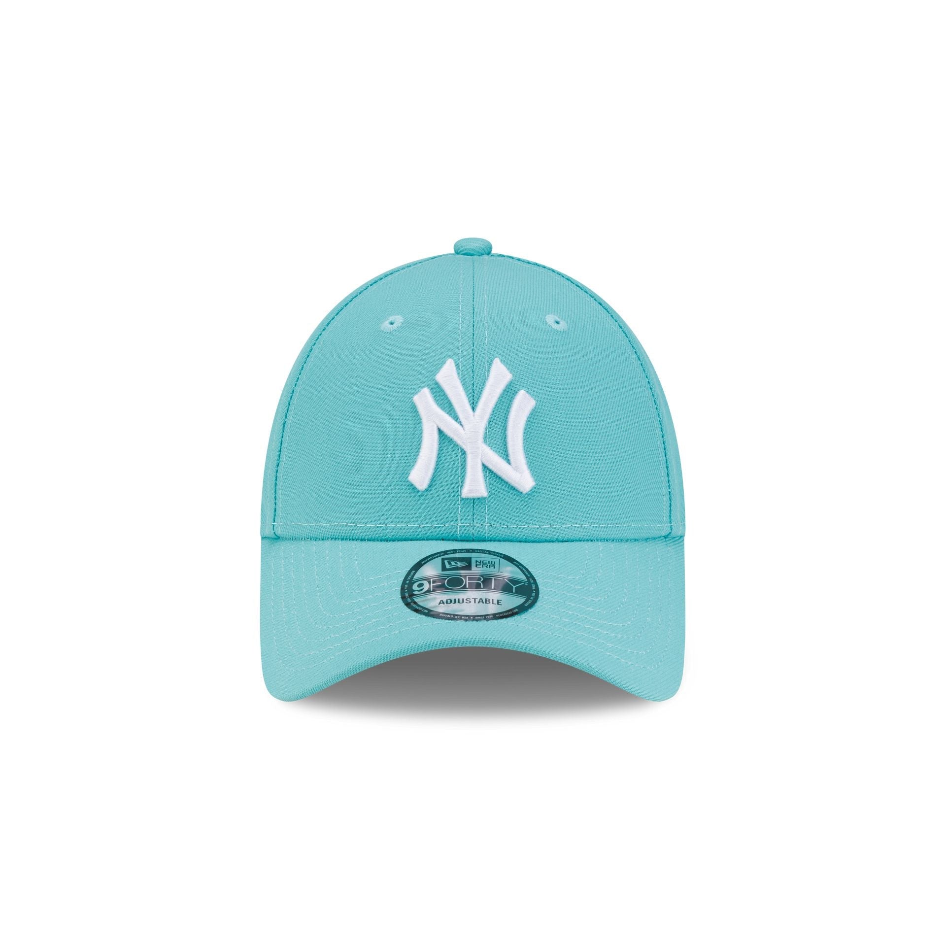 New York Yankees Spring Pastel Aqua 9FORTY Snapback Hat