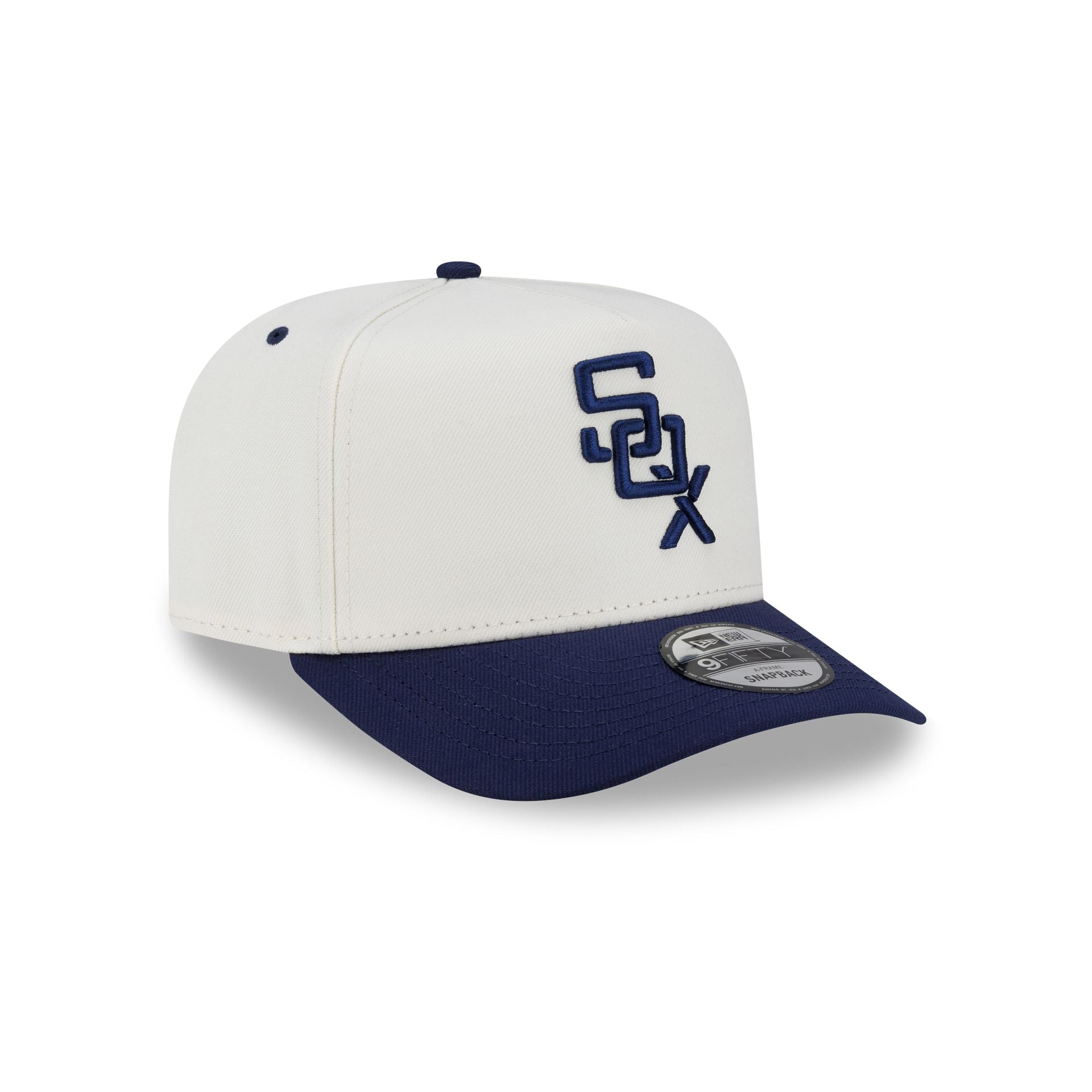 Chicago White Sox Two Tone Cooperstown 9FIFTY A-Frame Snapback Hat