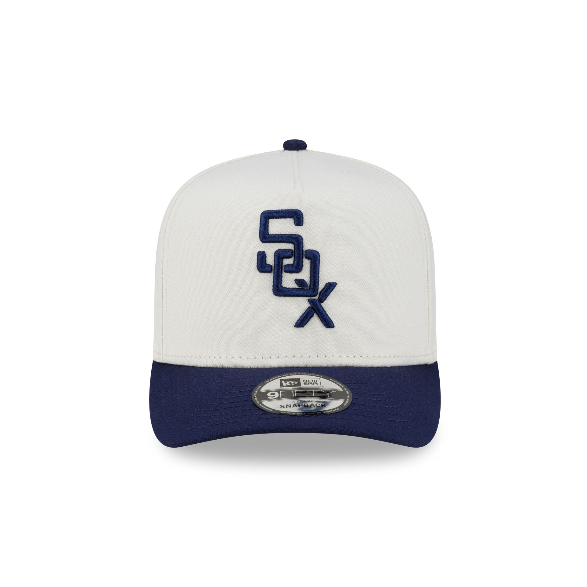Chicago White Sox Two Tone Cooperstown 9FIFTY A-Frame Snapback Hat