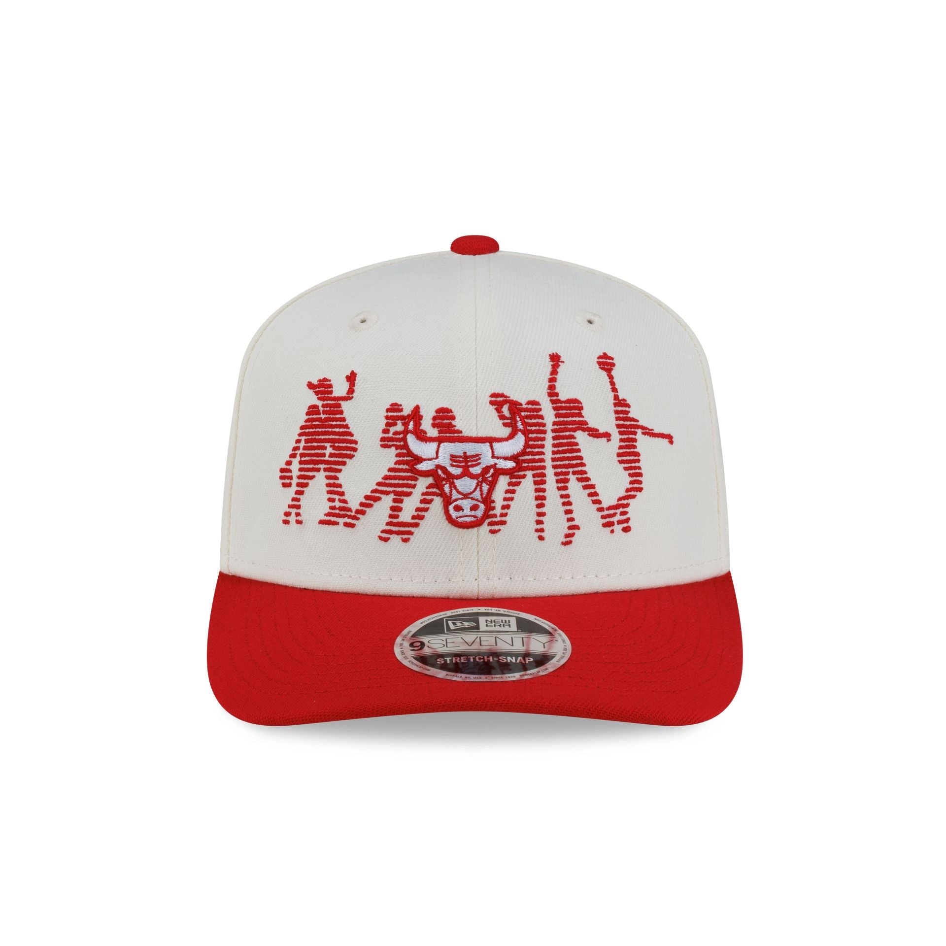Chicago Bulls Game Time 9SEVENTY Stretch-Snap Hat