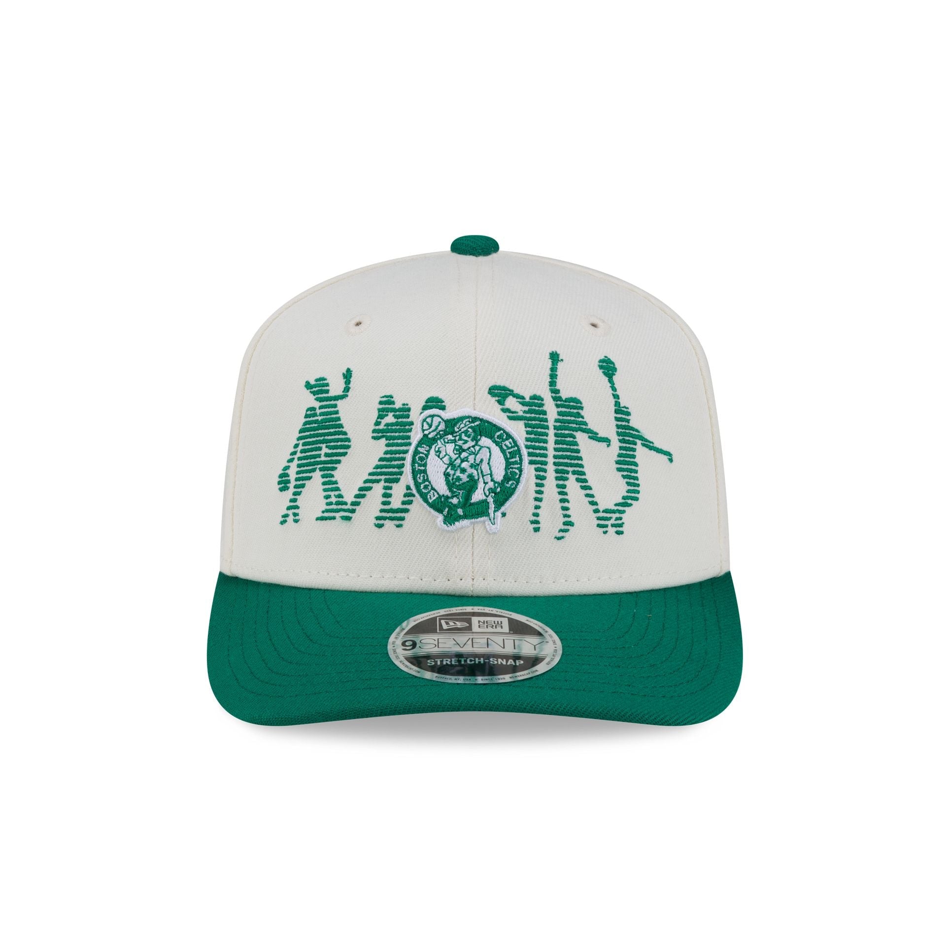 Boston Celtics Game Time 9SEVENTY Stretch-Snap Hat