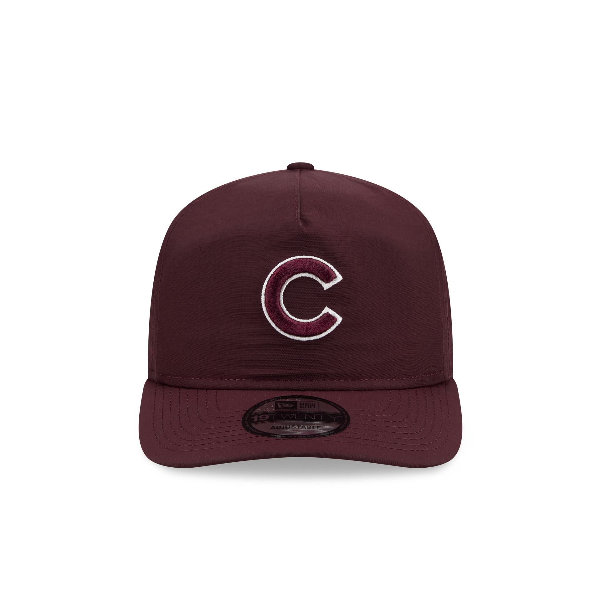 Chicago Cubs Burgundy Nylon 19TWENTY Adjustable Hat