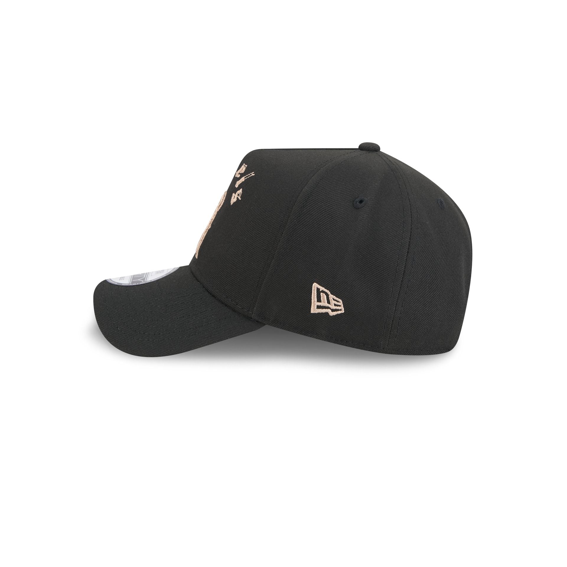 Los Angeles Angels Gothic Lettering 9FORTY A-Frame Snapback Hat