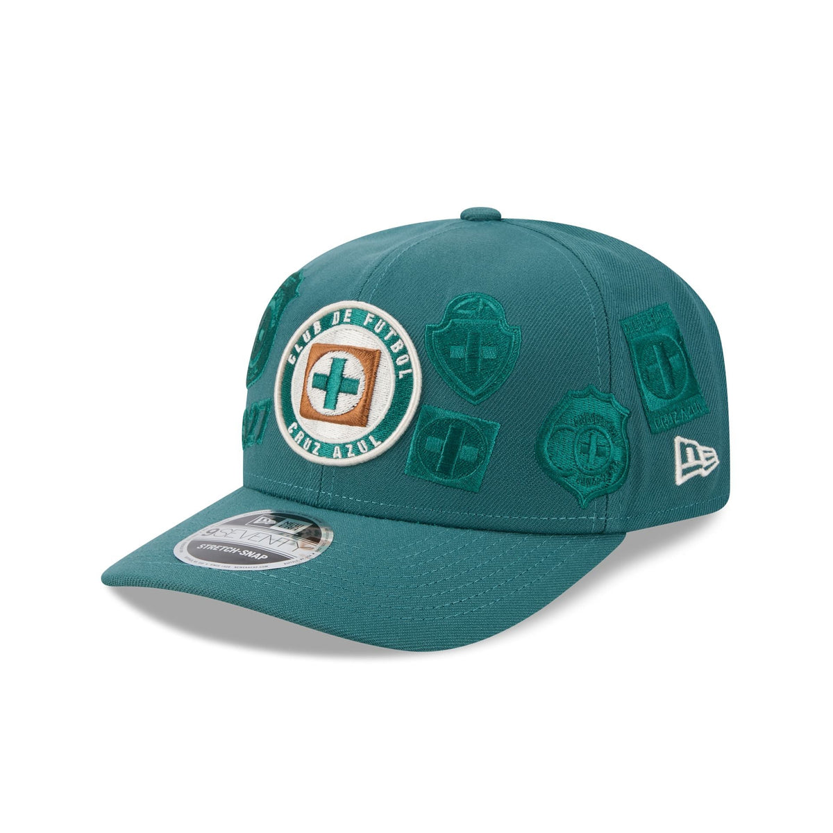 Cruz Azul All-Over 9SEVENTY Stretch-Snap Hat