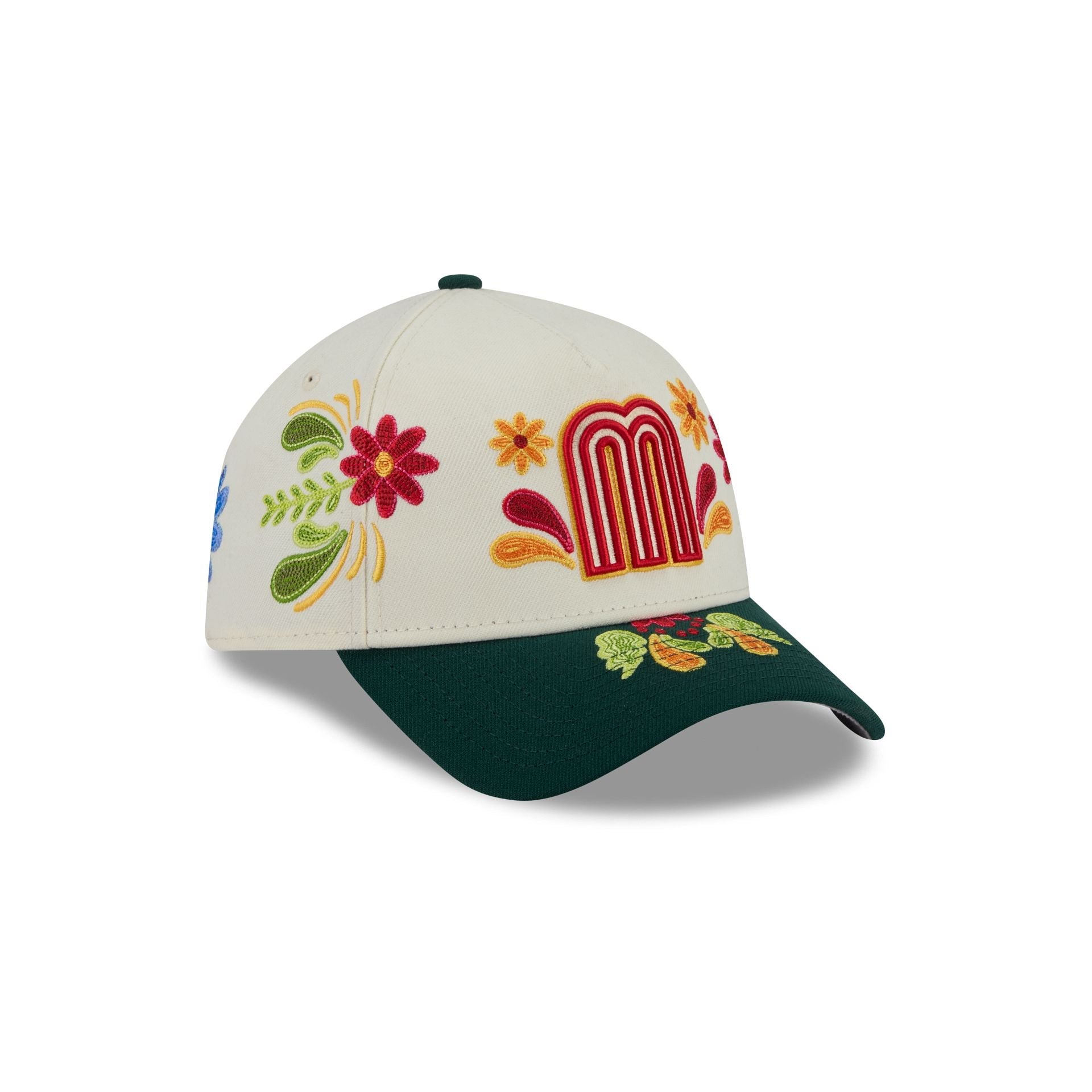 Mexico Baseball Latin Heritage 9FORTY A-Frame Snapback Hat