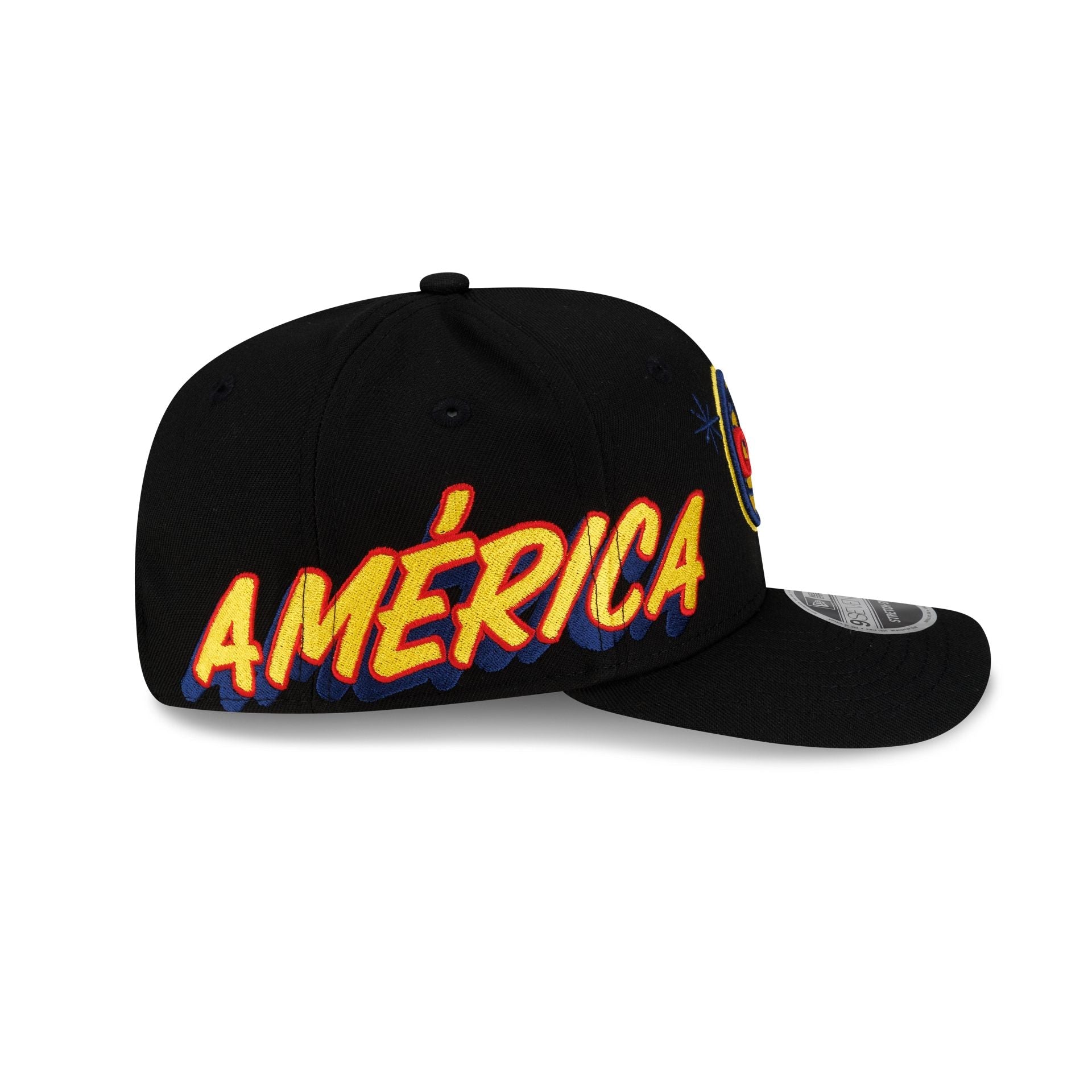 Club Am������rica Wordmark Side 9SEVENTY Stretch-Snap Hat