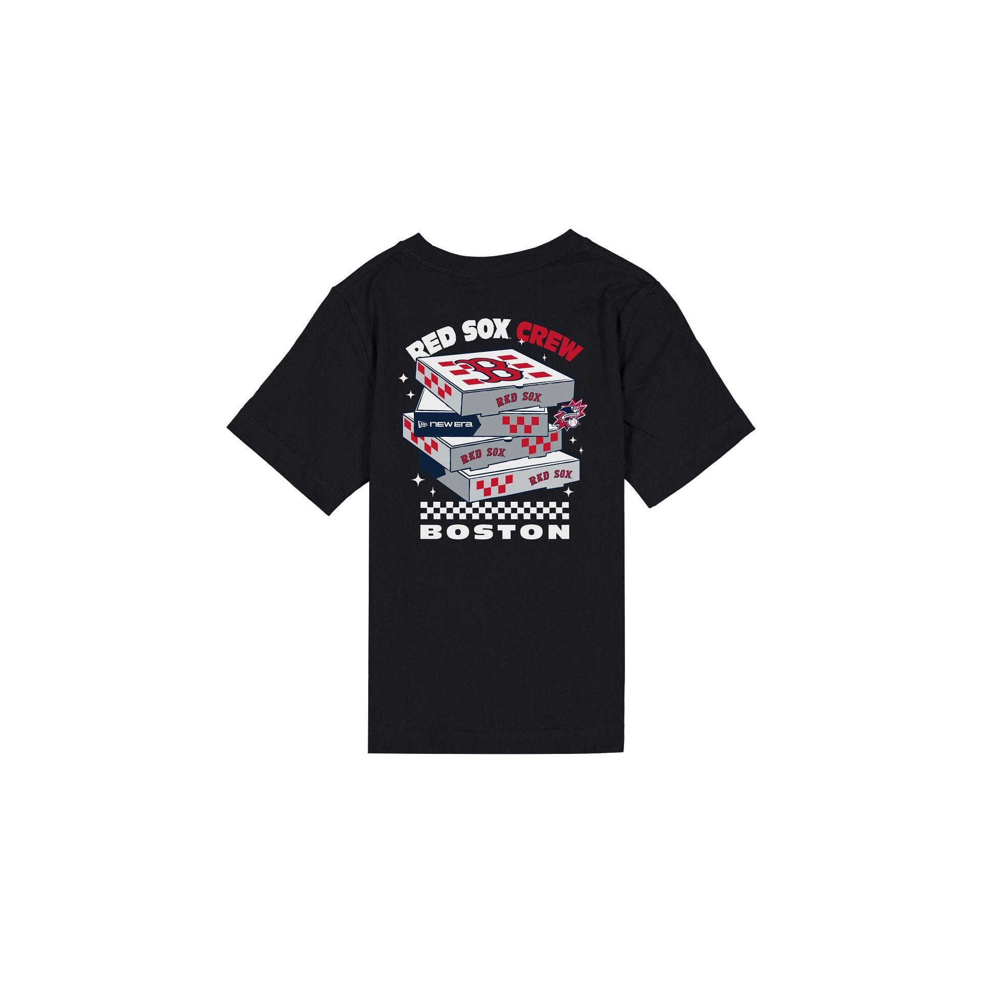 Boston Red Sox Pizza Box Boys T-Shirt