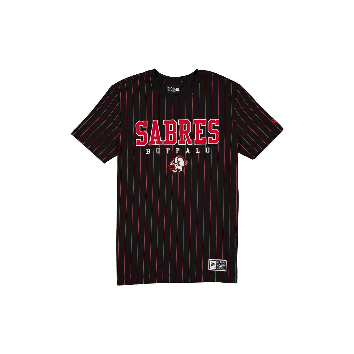 Buffalo Sabres Throwback Pinstripe Varsity T-Shirt