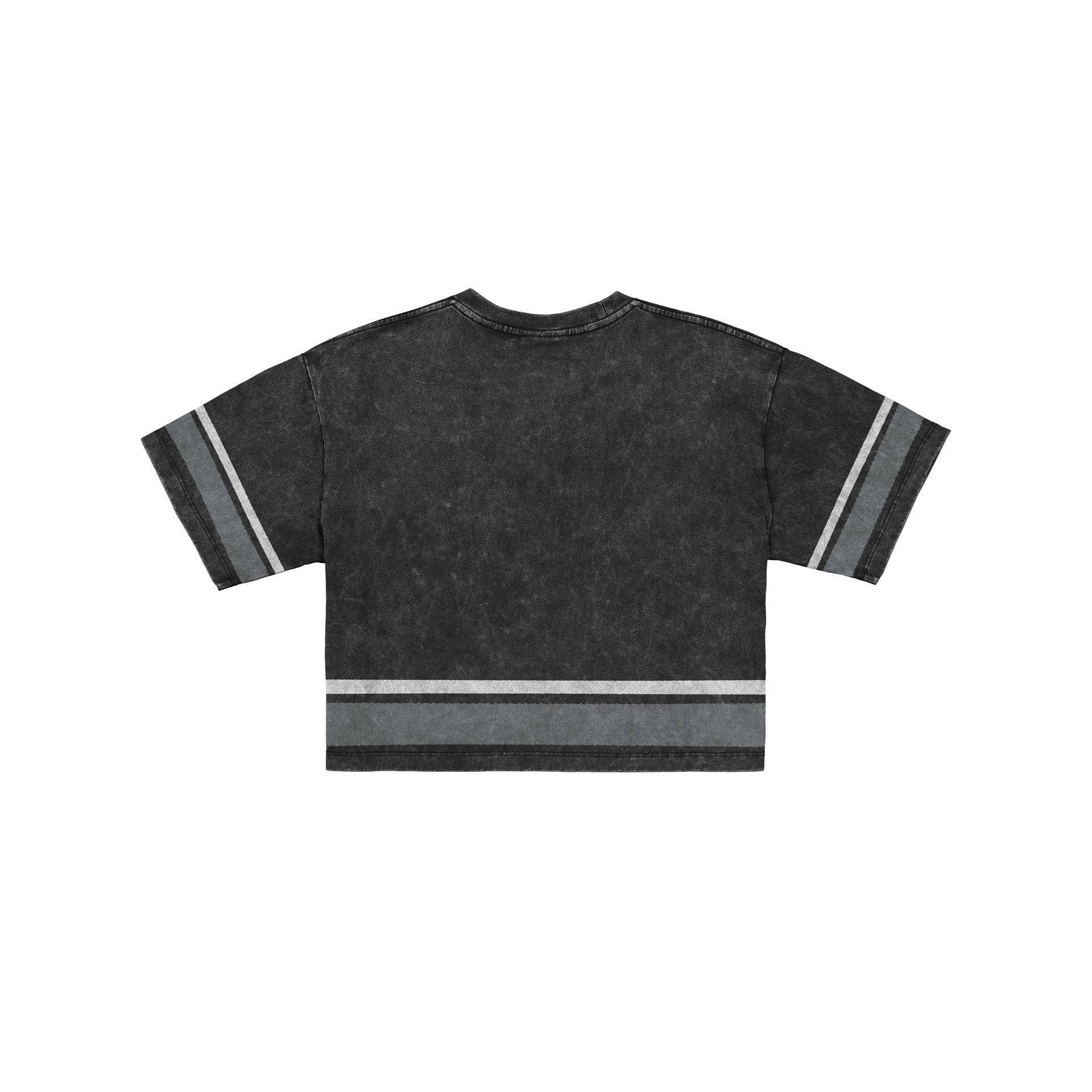 Los Angeles Kings Women's Vintage Stripe Cropped T-Shirt