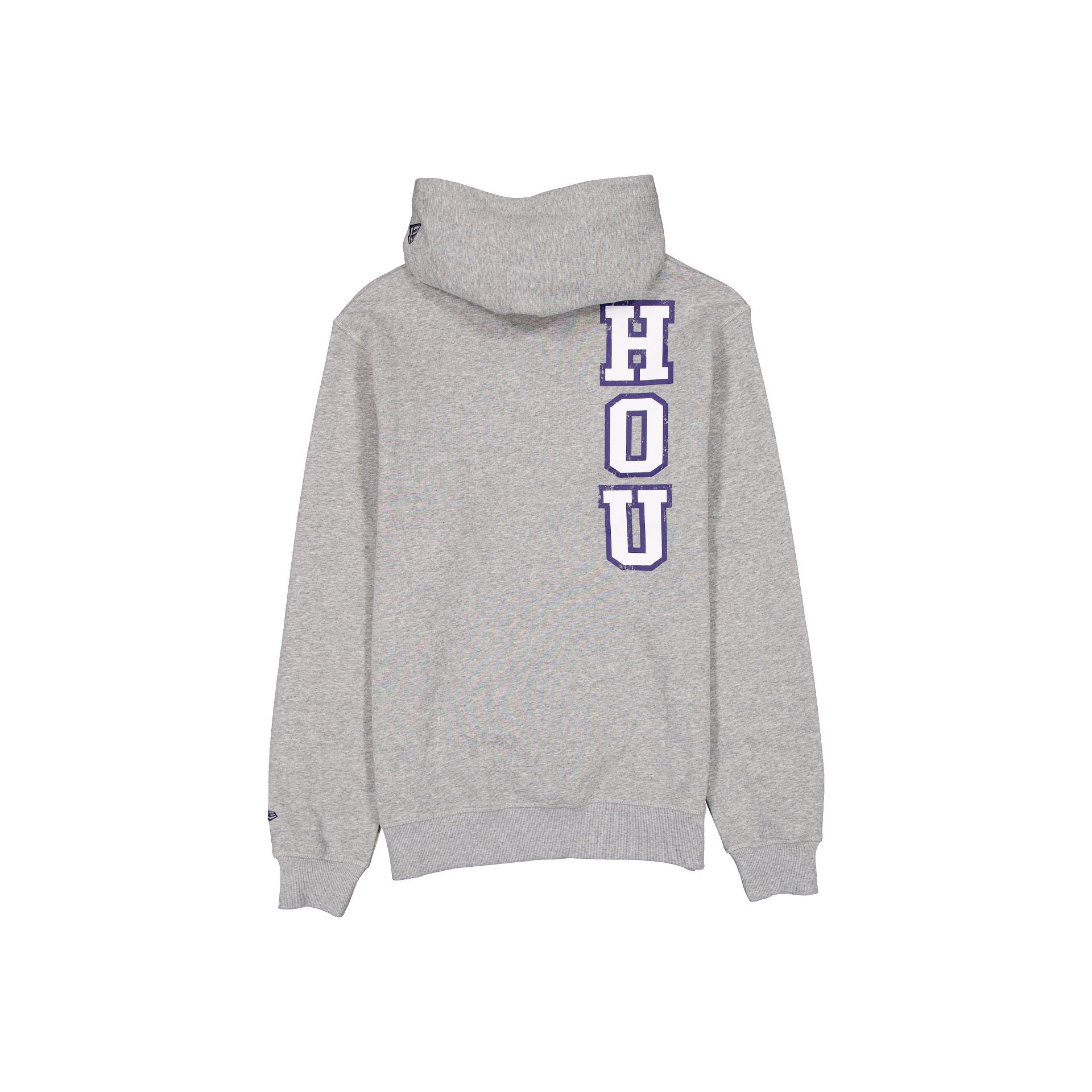Houston Astros Heather Gray Varsity Hoodie