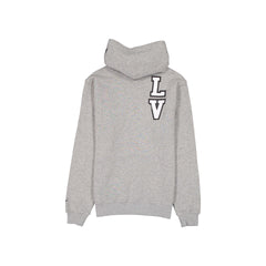 Las Vegas Raiders Heather Gray Varsity Hoodie