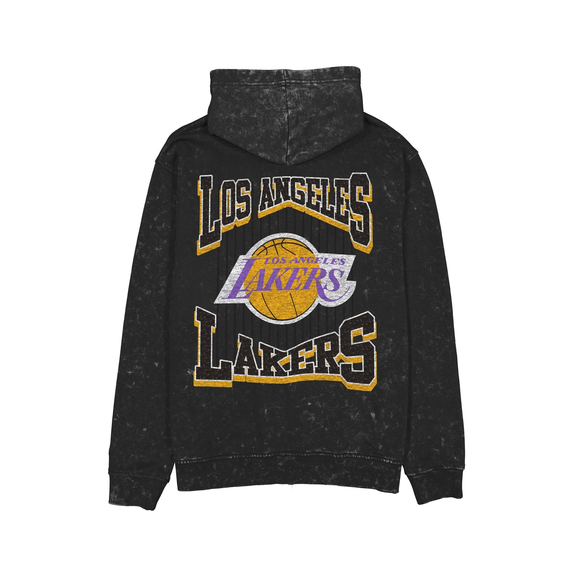 Los Angeles Lakers Washed Graphic Full-Zip Hoodie