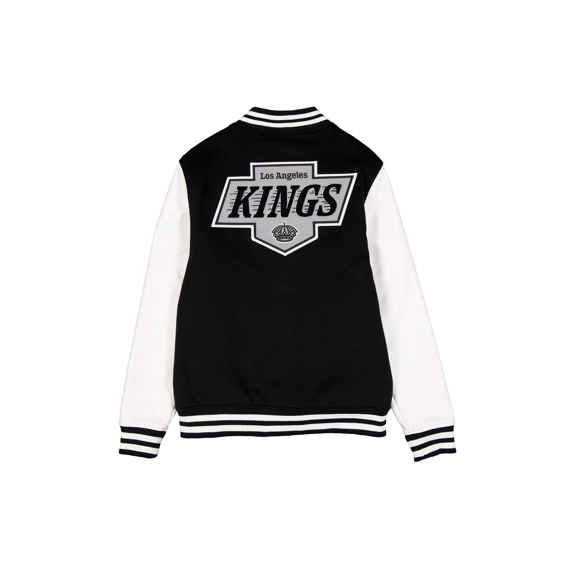 Los Angeles Kings Black & White Varsity Jacket