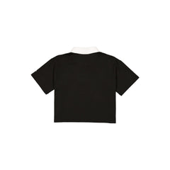 Las Vegas Raiders Women's Cropped Black Polo