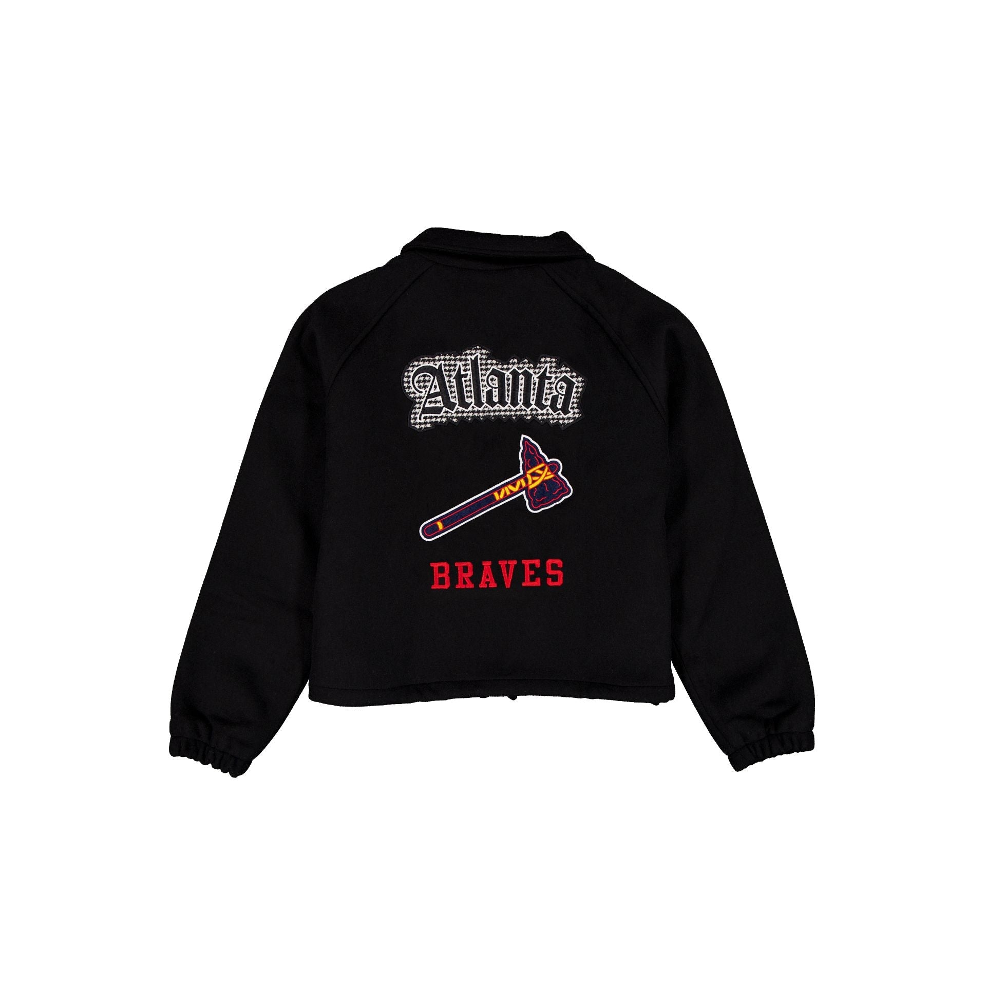 Atlanta Braves Women's Cropped Wool Jacket