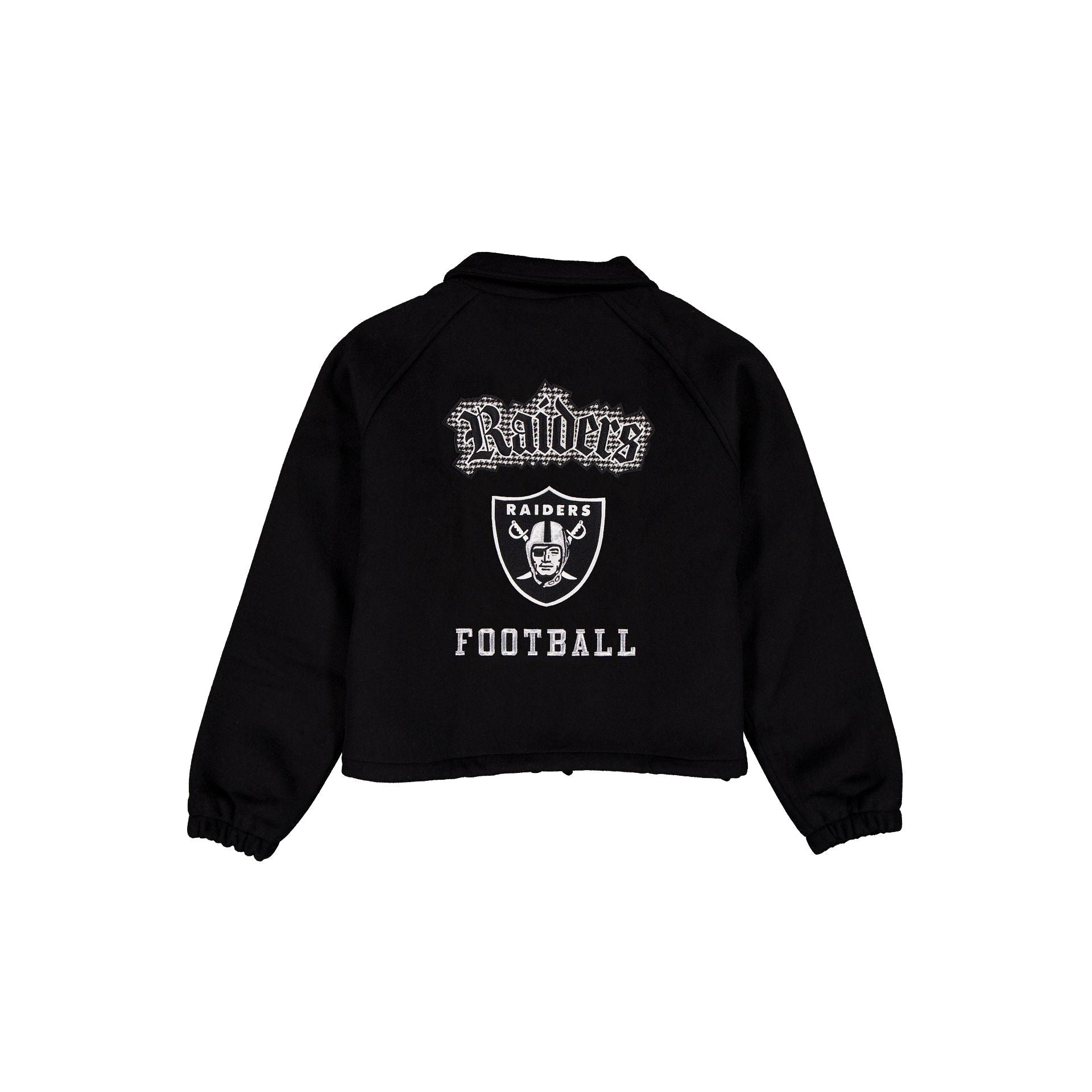 Las Vegas Raiders Women's Cropped Wool Jacket