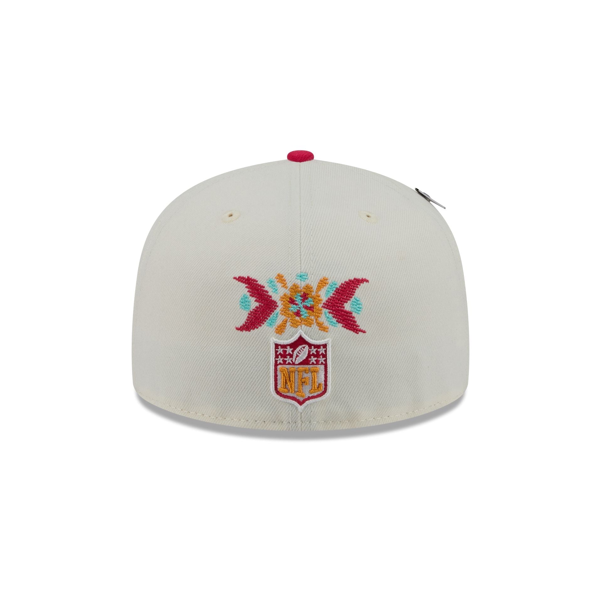 Kansas City Chiefs Day of the Dead Chrome White 59FIFTY Fitted Hat