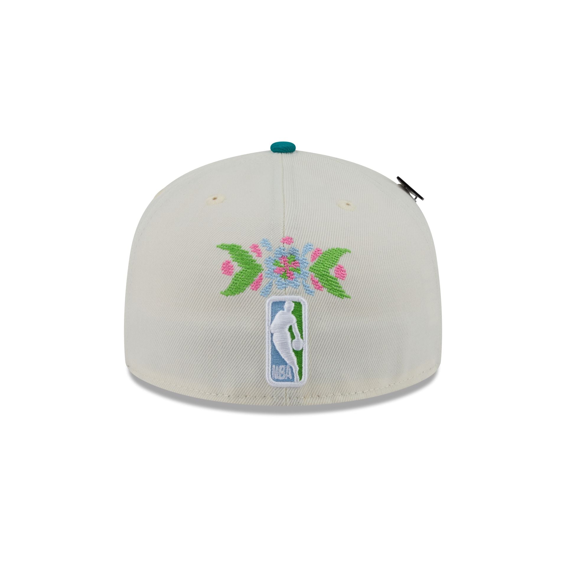 Boston Celtics Day of the Dead Chrome White 59FIFTY Fitted Hat