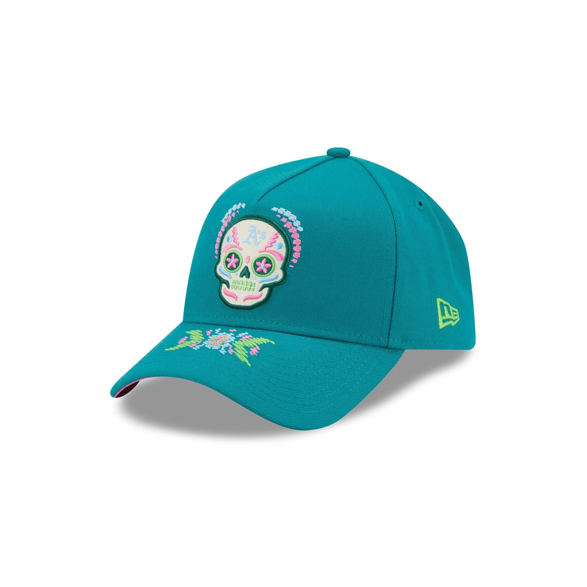 Athletics Day of the Dead 9FORTY A-Frame Snapback Hat