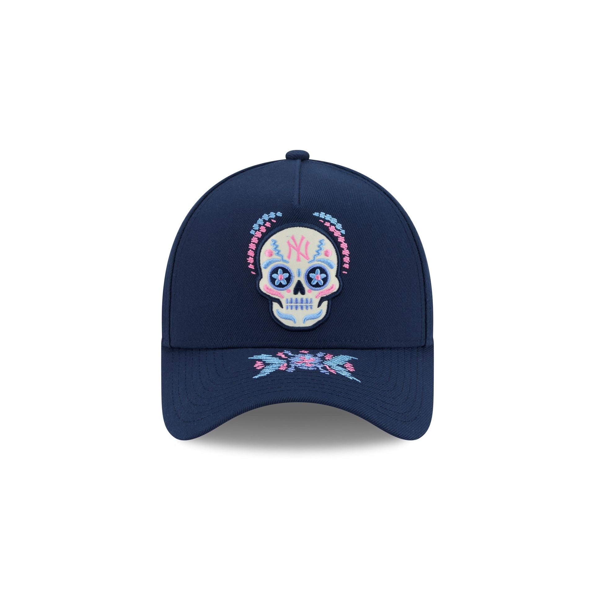 New York Yankees Day of the Dead 9FORTY A-Frame Snapback Hat