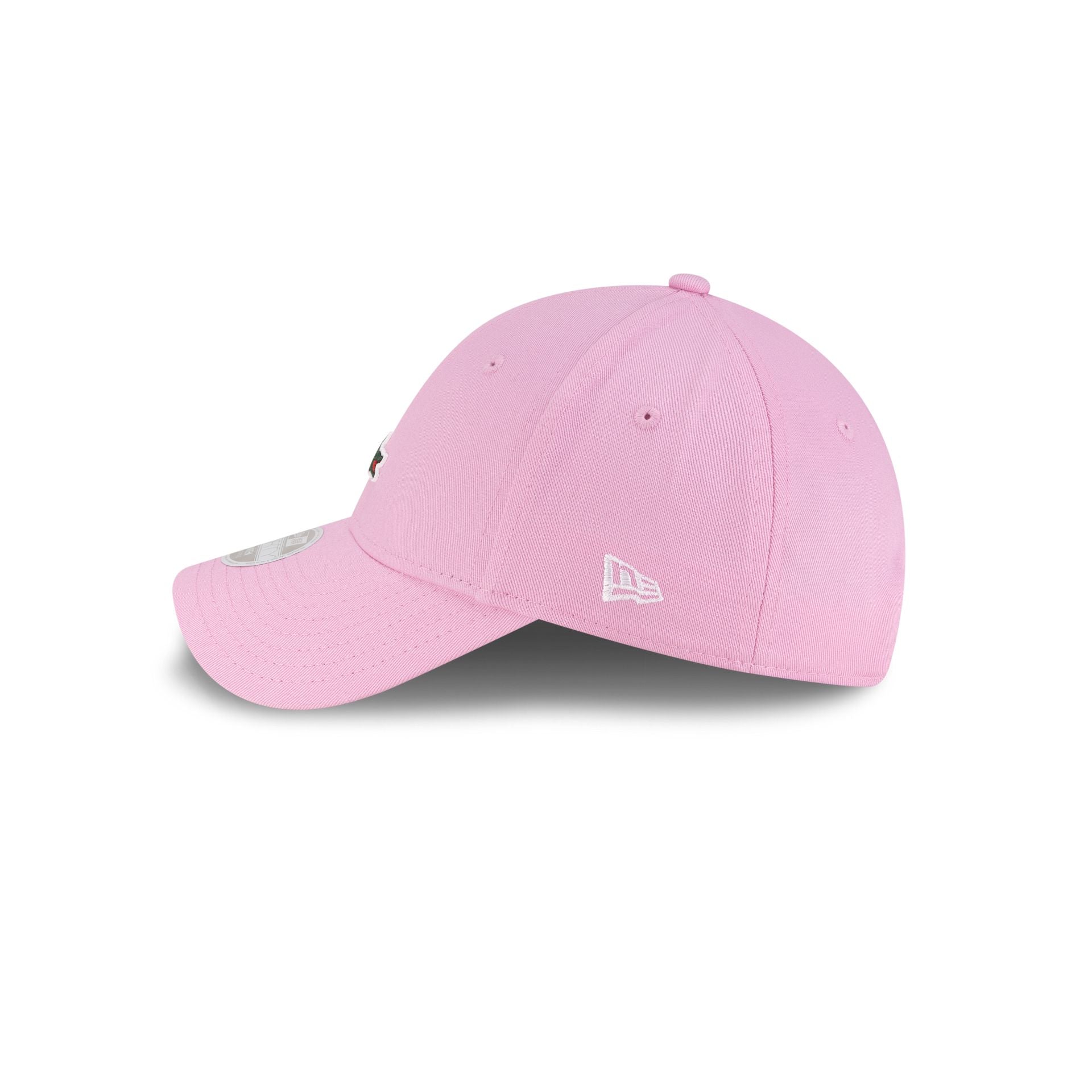 New Era Cap x Lacoste Pink Women's 9FORTY Adjustable Hat