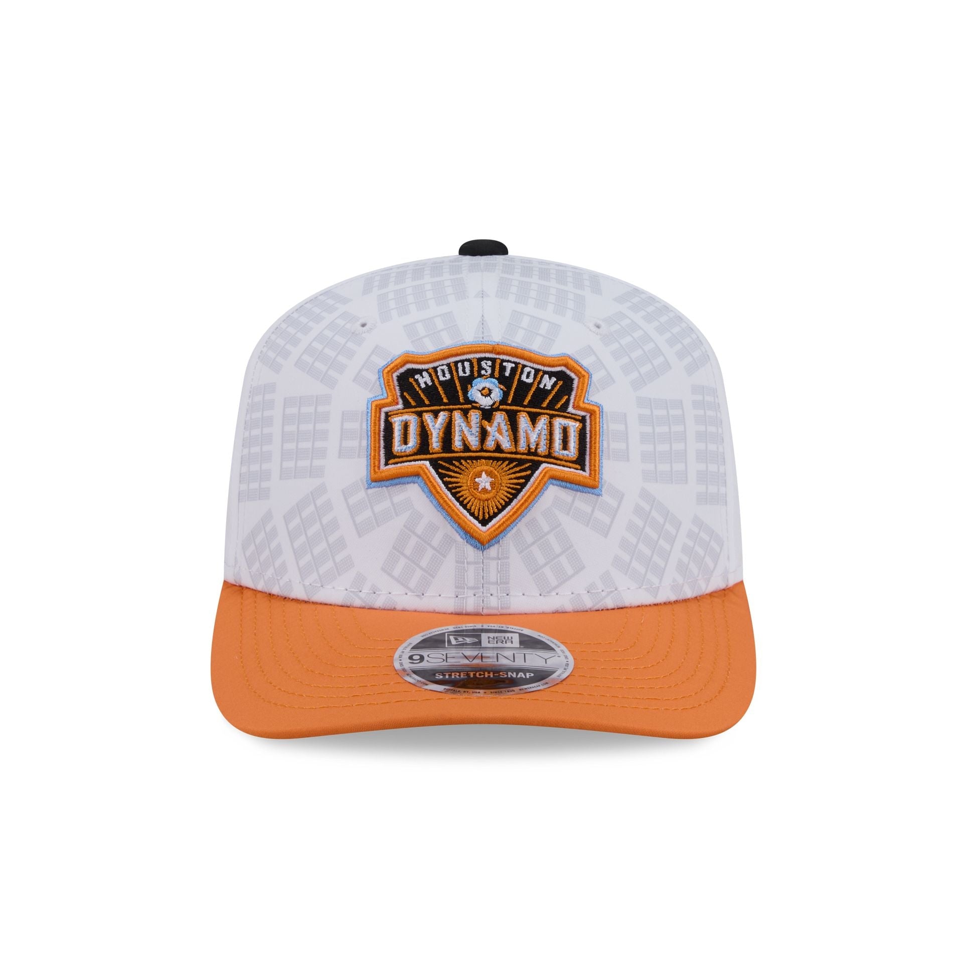 Houston Dynamo 2026 Third Jersey Hook White 9SEVENTY Stretch-Snap Hat