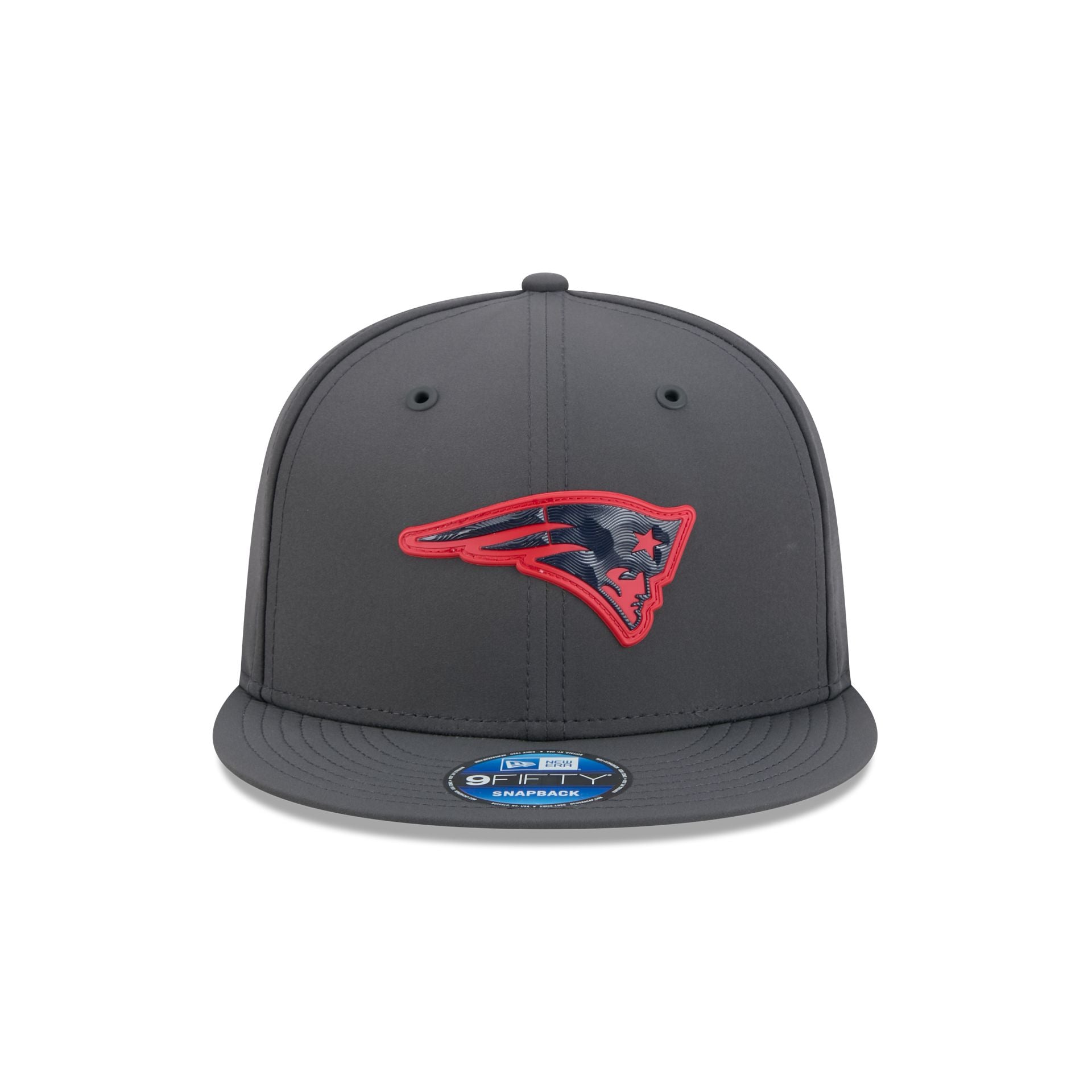 New England Patriots 2026 Sideline Cold Weather 9FIFTY Snapback Hat