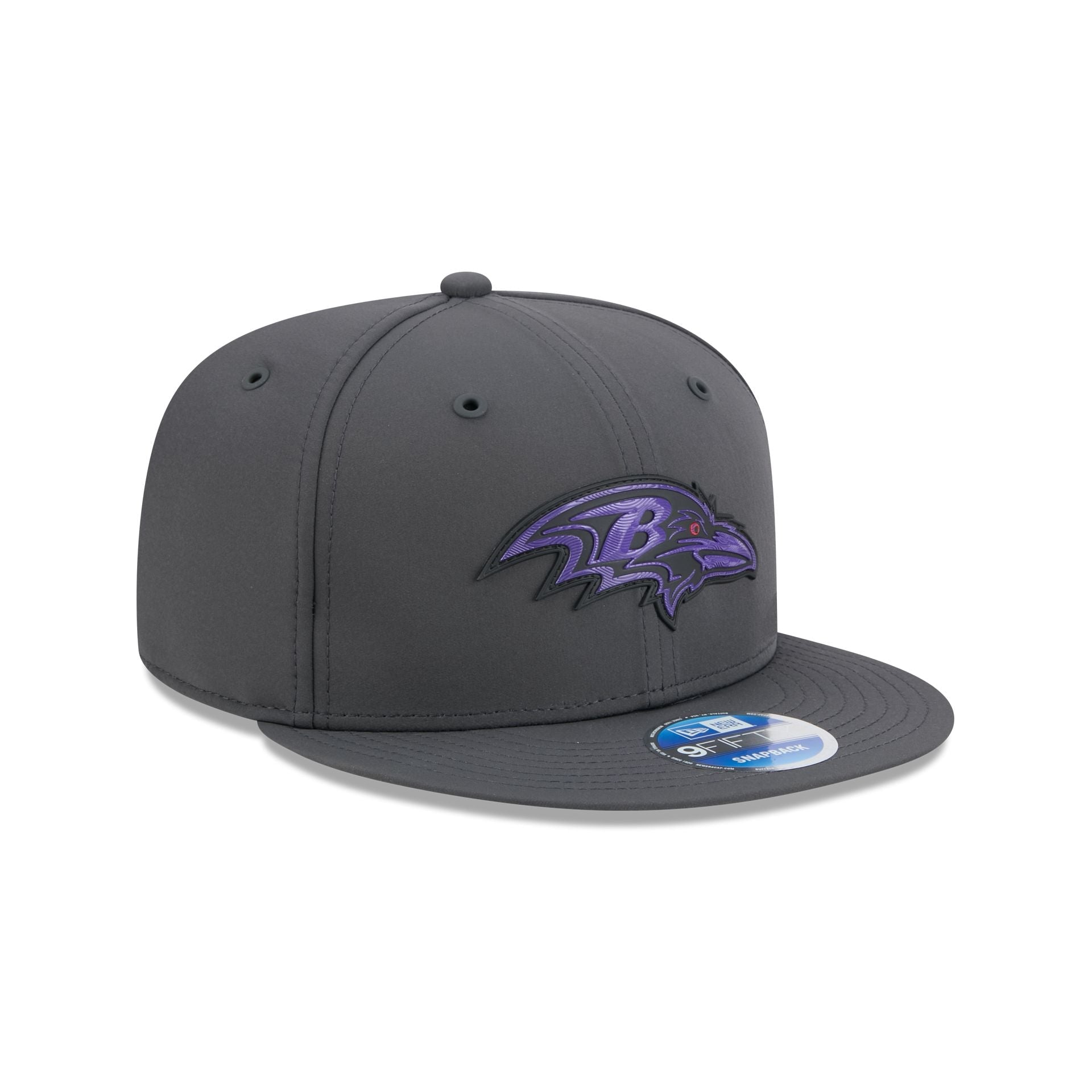 Baltimore Ravens 2026 Sideline Cold Weather 9FIFTY Snapback Hat