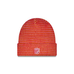 Kansas City Chiefs 2026 Sideline Cold Weather Kids Cuff Knit Hat