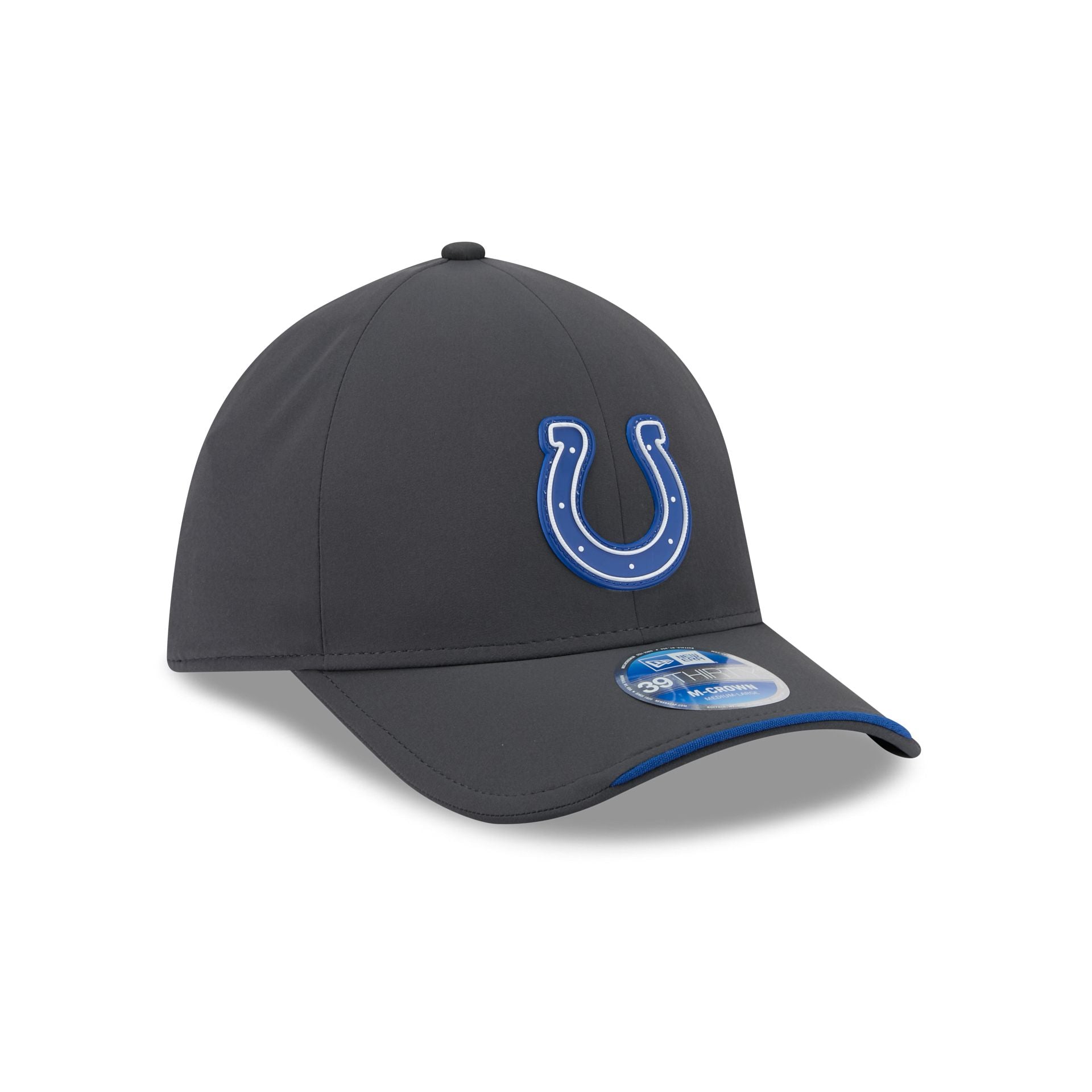 Indianapolis Colts 2026 Sideline Cold Weather 39THIRTY M-Crown Stretch Fit Hat
