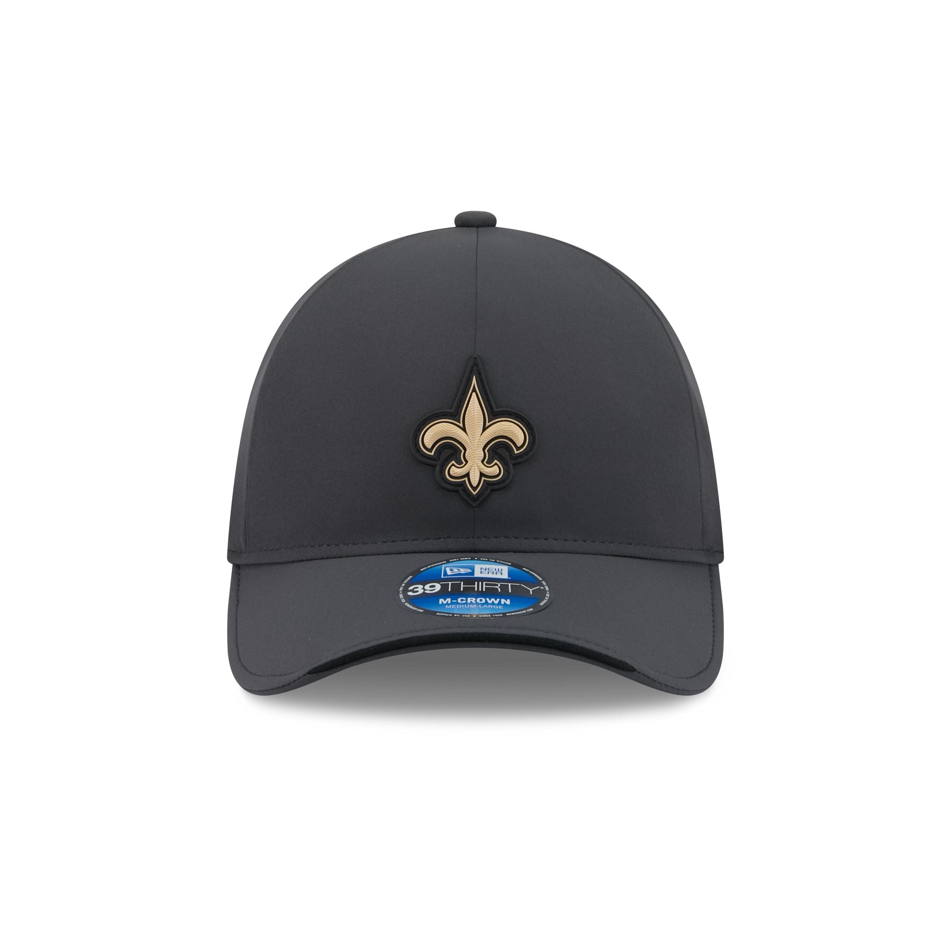 New Orleans Saints 2026 Sideline Cold Weather 39THIRTY M-Crown Stretch Fit Hat