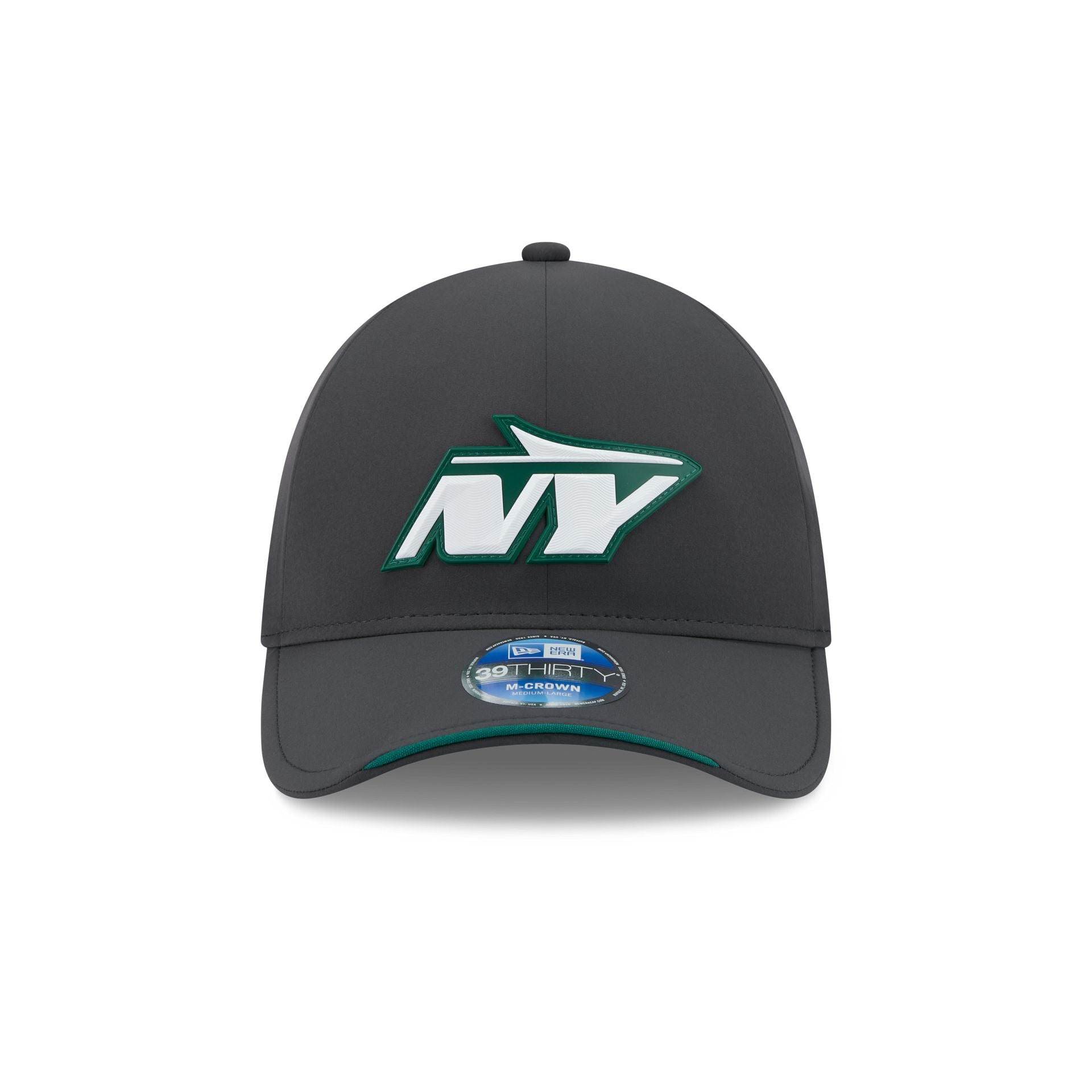 New York Jets 2026 Sideline Cold Weather 39THIRTY M-Crown Stretch Fit Hat
