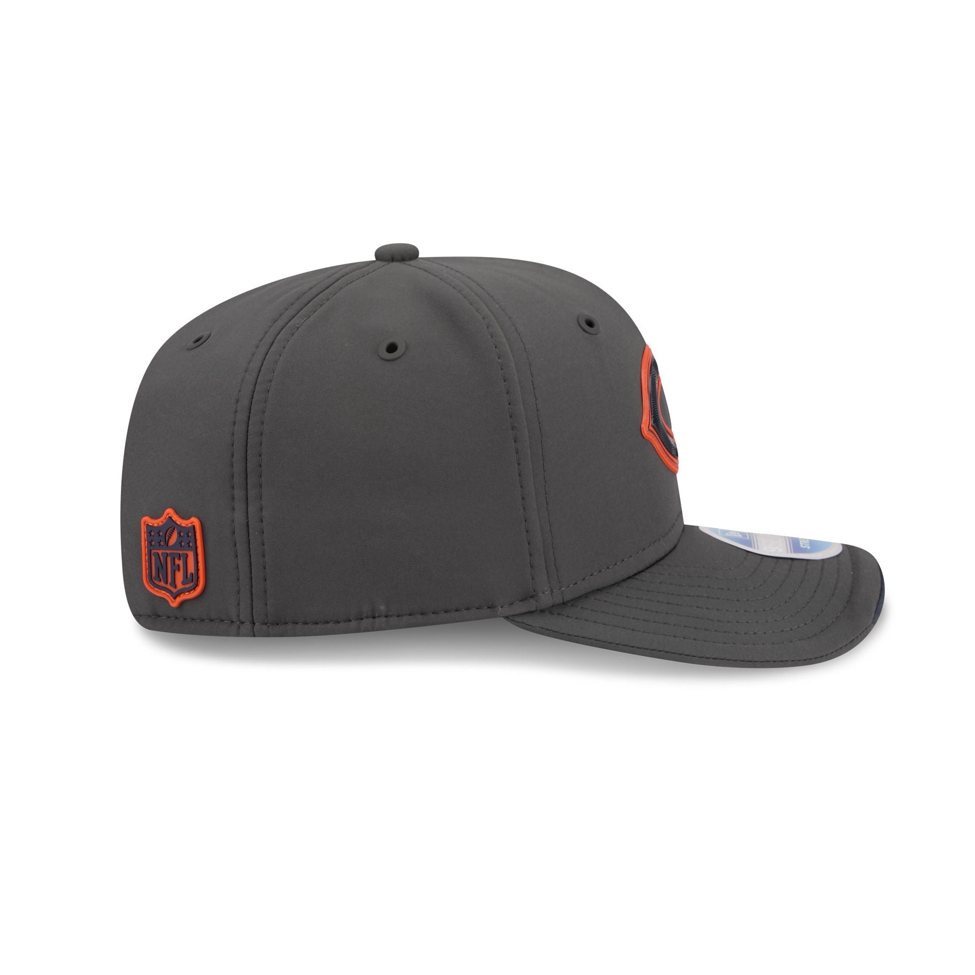 Chicago Bears 2026 Sideline Cold Weather 9SEVENTY Stretch-Snap Hat