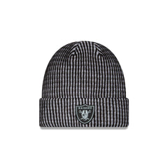 Las Vegas Raiders 2026 Sideline Cold Weather Kids Cuff Knit Hat