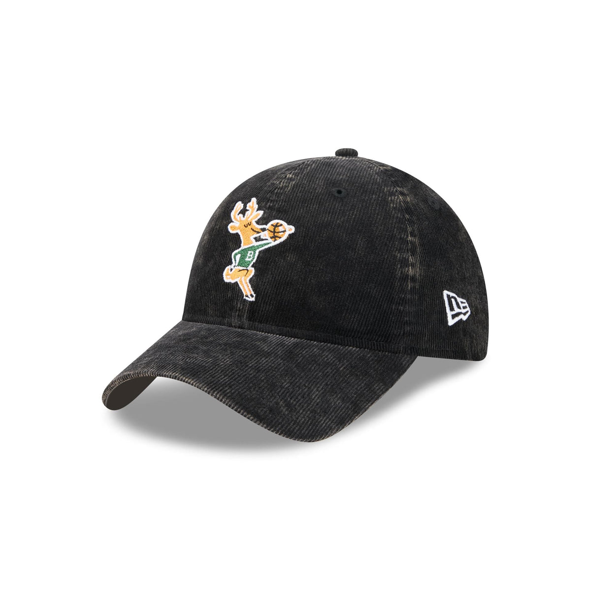 Milwaukee Bucks Washed Cord 9TWENTY Adjustable Hat