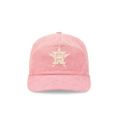 Houston Astros Pink Washed Corduroy 19TWENTY Adjustable Hat