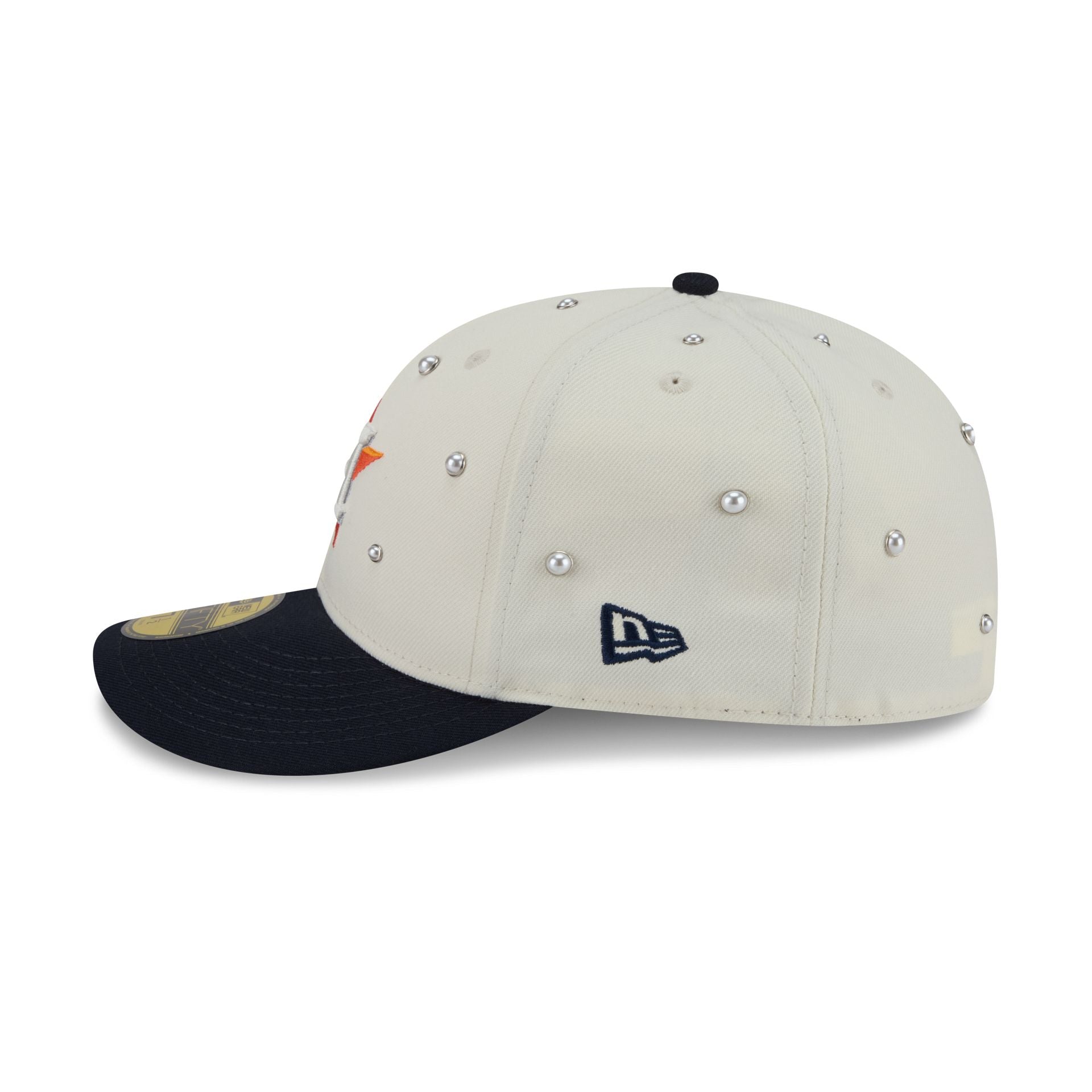 Houston Astros Chrome Pearl 59FIFTY Fitted Hat