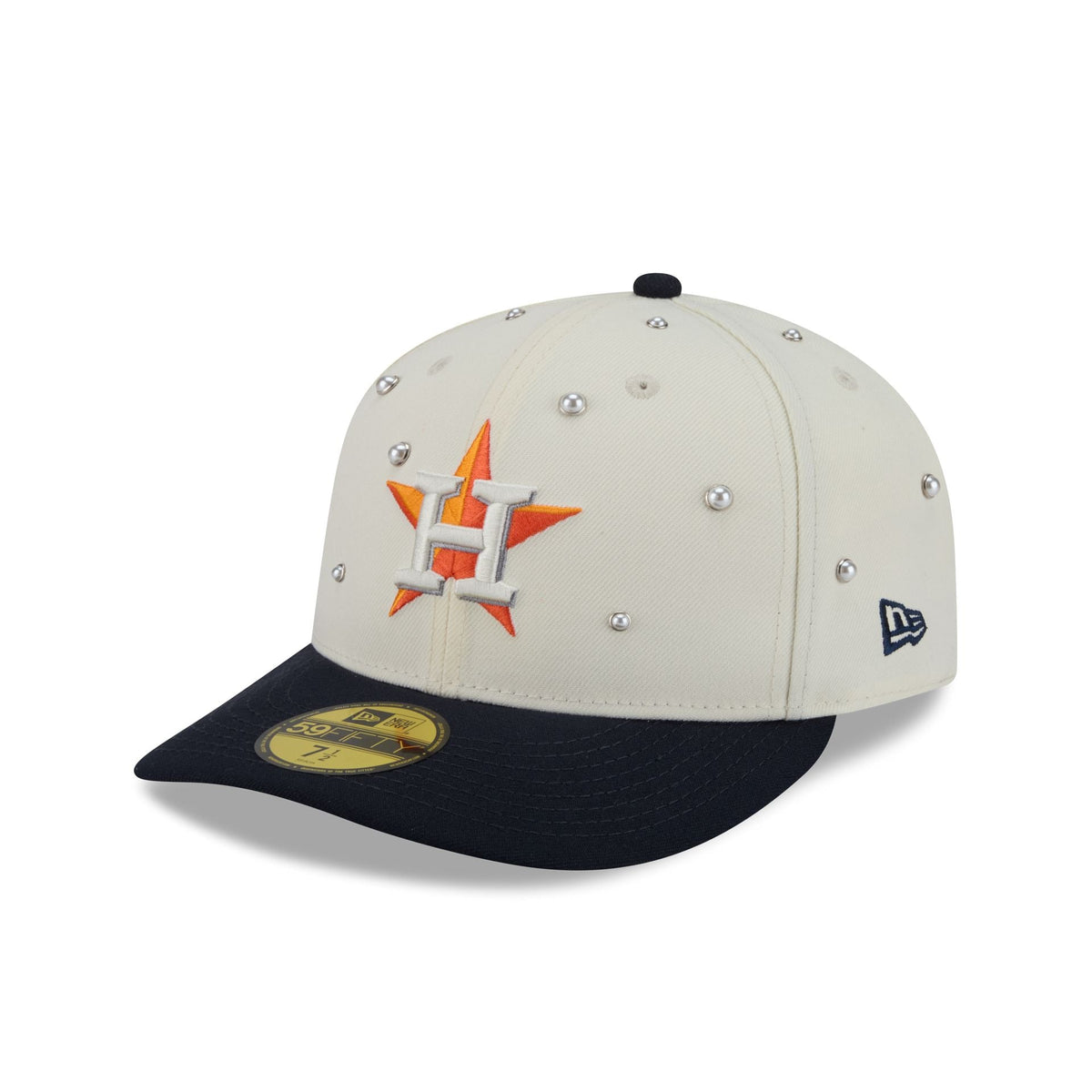 Houston Astros Chrome Pearl 59FIFTY Fitted Hat