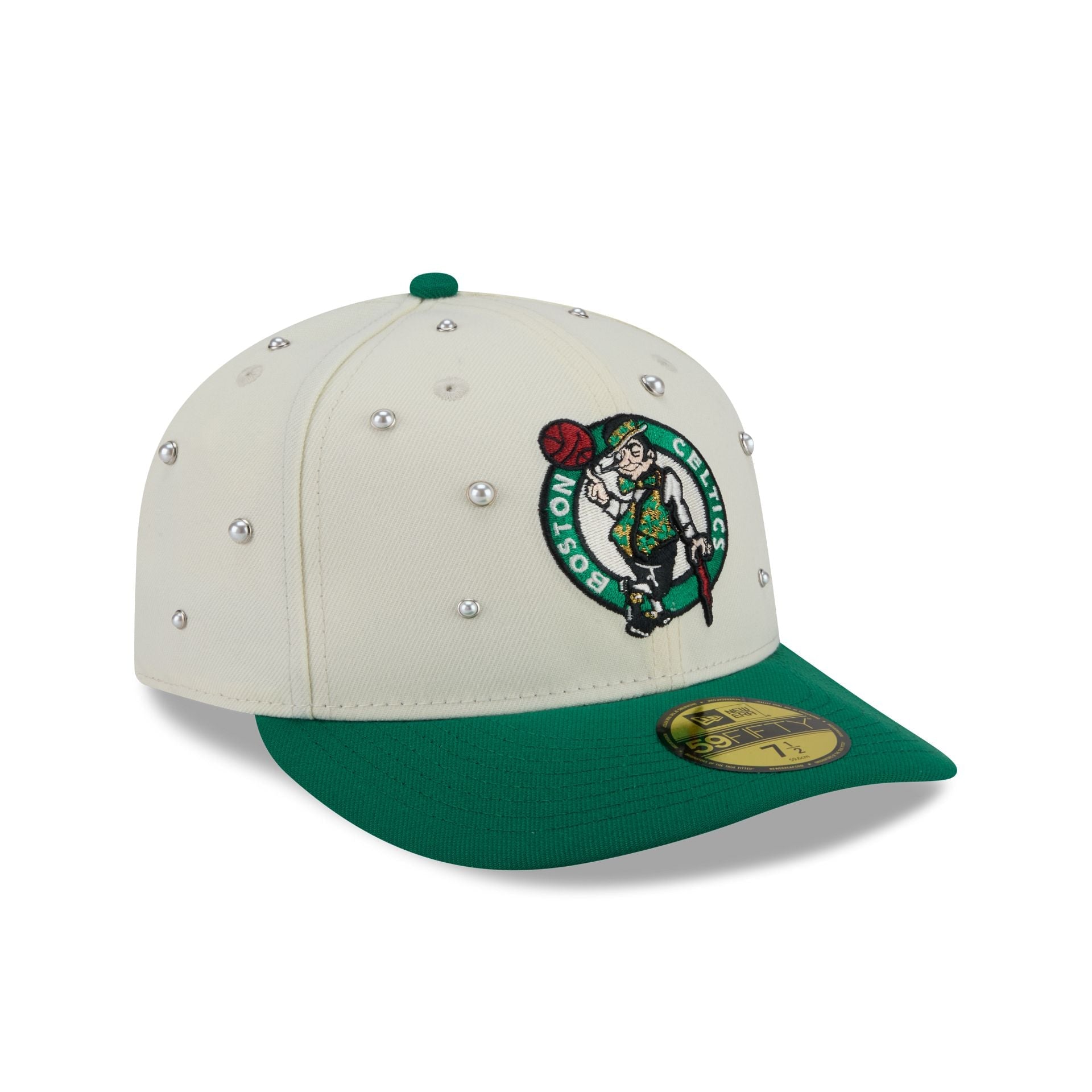 Boston Celtics Chrome Pearl 59FIFTY Fitted Hat