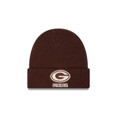 Green Bay Packers Walnut Cuff Knit Beanie Hat
