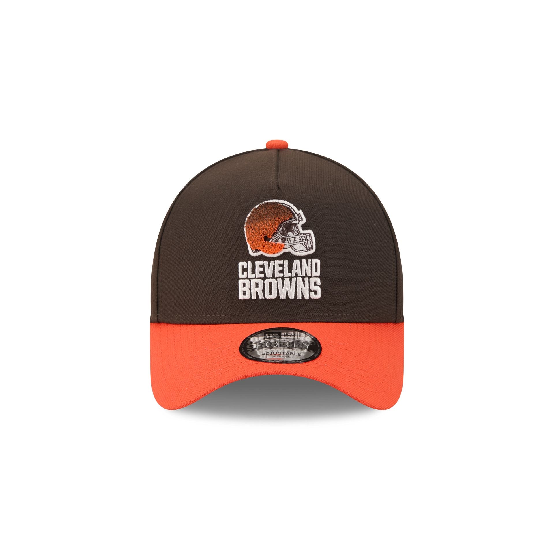 Cleveland Browns Fade Logo 9FORTY A-Frame Snapback Hat