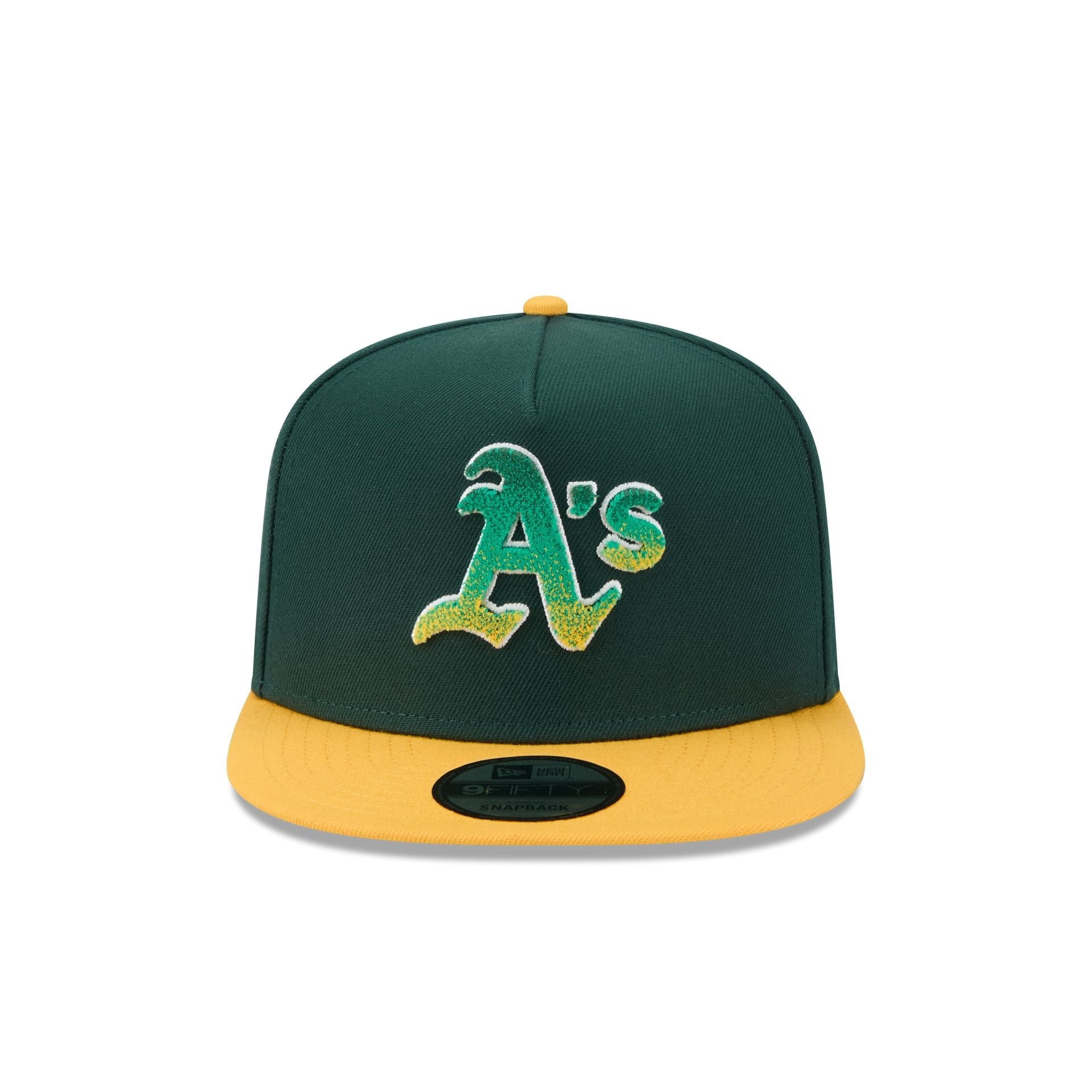 Athletics Fade Logo 9FIFTY A-Frame Snapback Hat