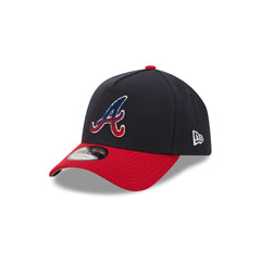 Atlanta Braves Fade Logo 9FORTY A-Frame Snapback Hat