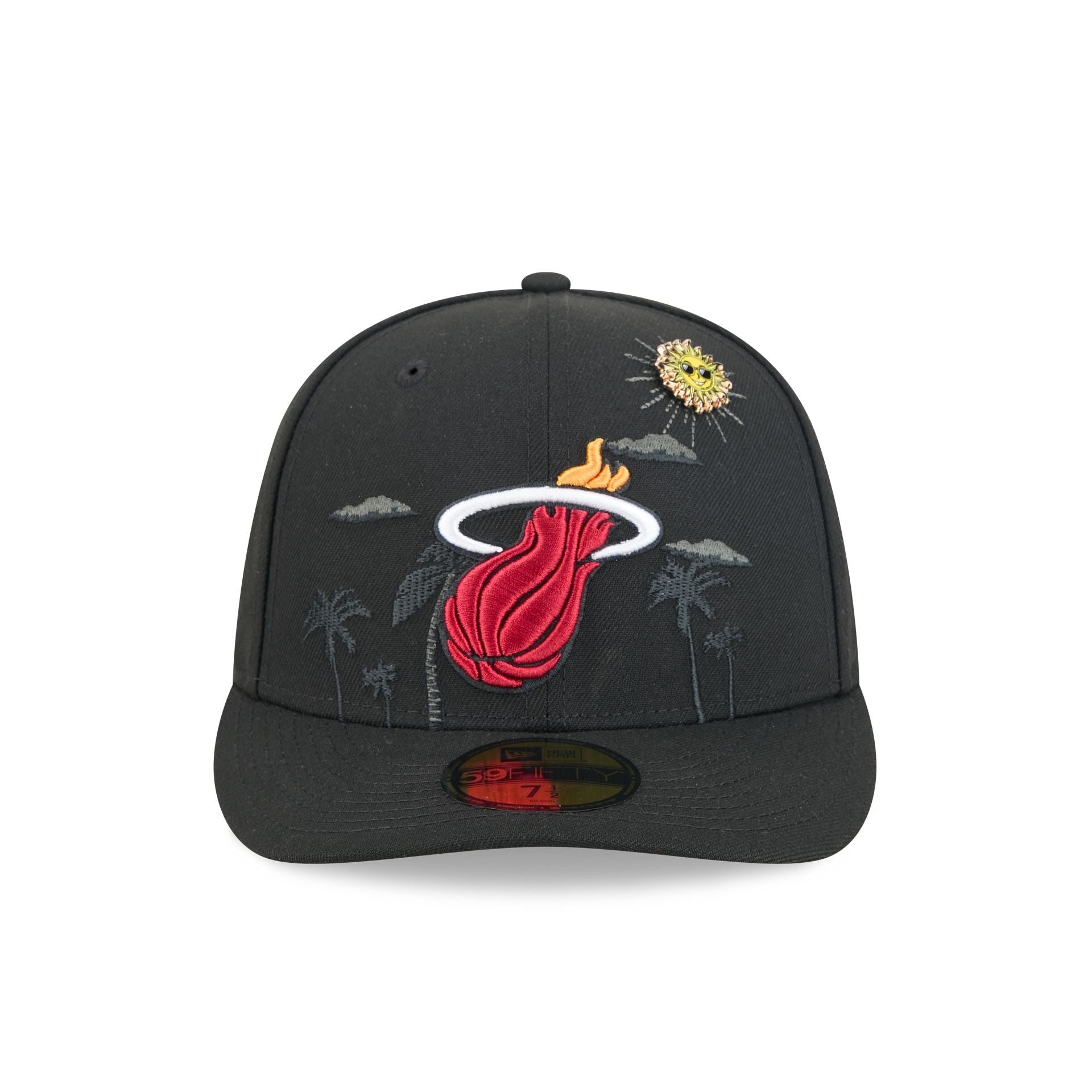 Miami Heat Team Element 59FIFTY Fitted Hat