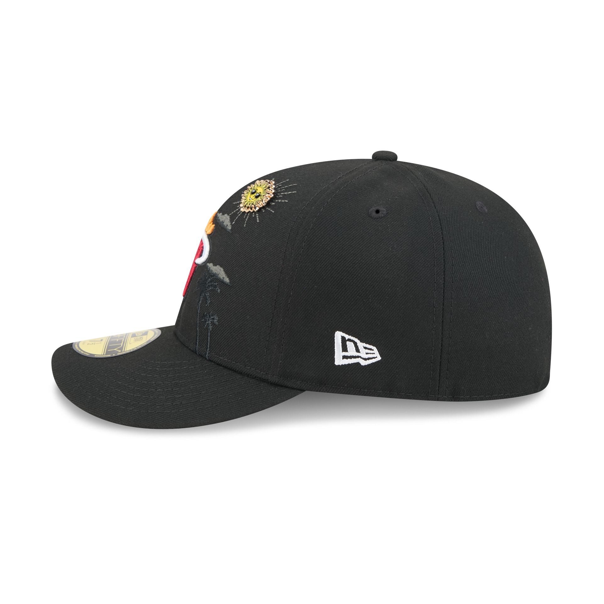 Miami Heat Team Element 59FIFTY Fitted Hat