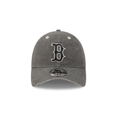 Boston Red Sox Washed Black Cotton 9TWENTY Adjustable Hat