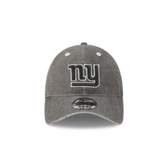 New York Giants Washed Black Cotton 9TWENTY Adjustable Hat