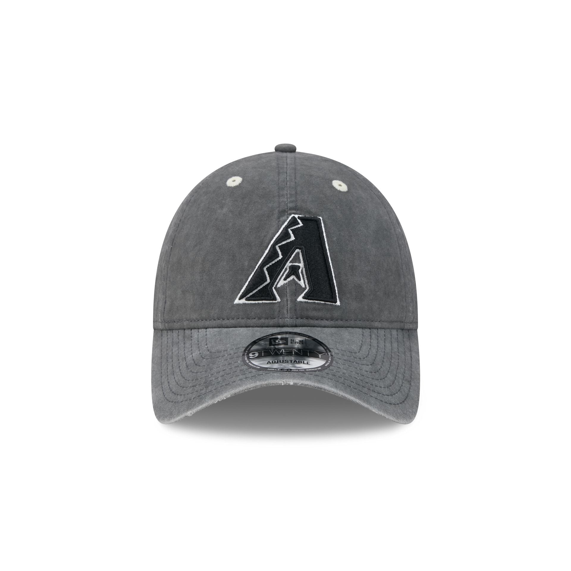 Arizona Diamondbacks Washed Black Cotton 9TWENTY Adjustable Hat